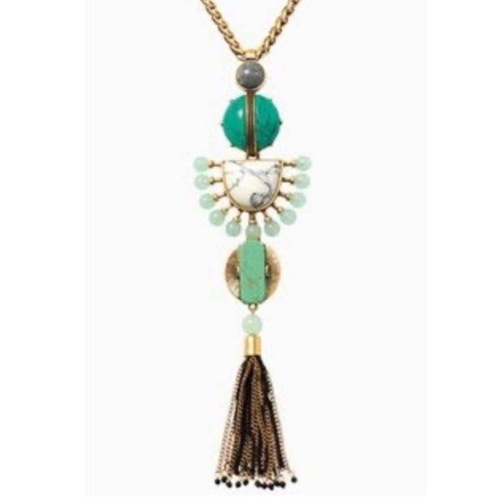 New In Box Stella & Dot Total Tassel Pendant Necklace